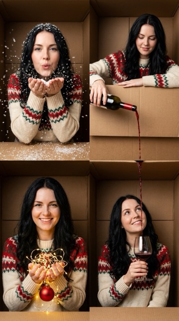 Christmas Box Challenge Collage generated example