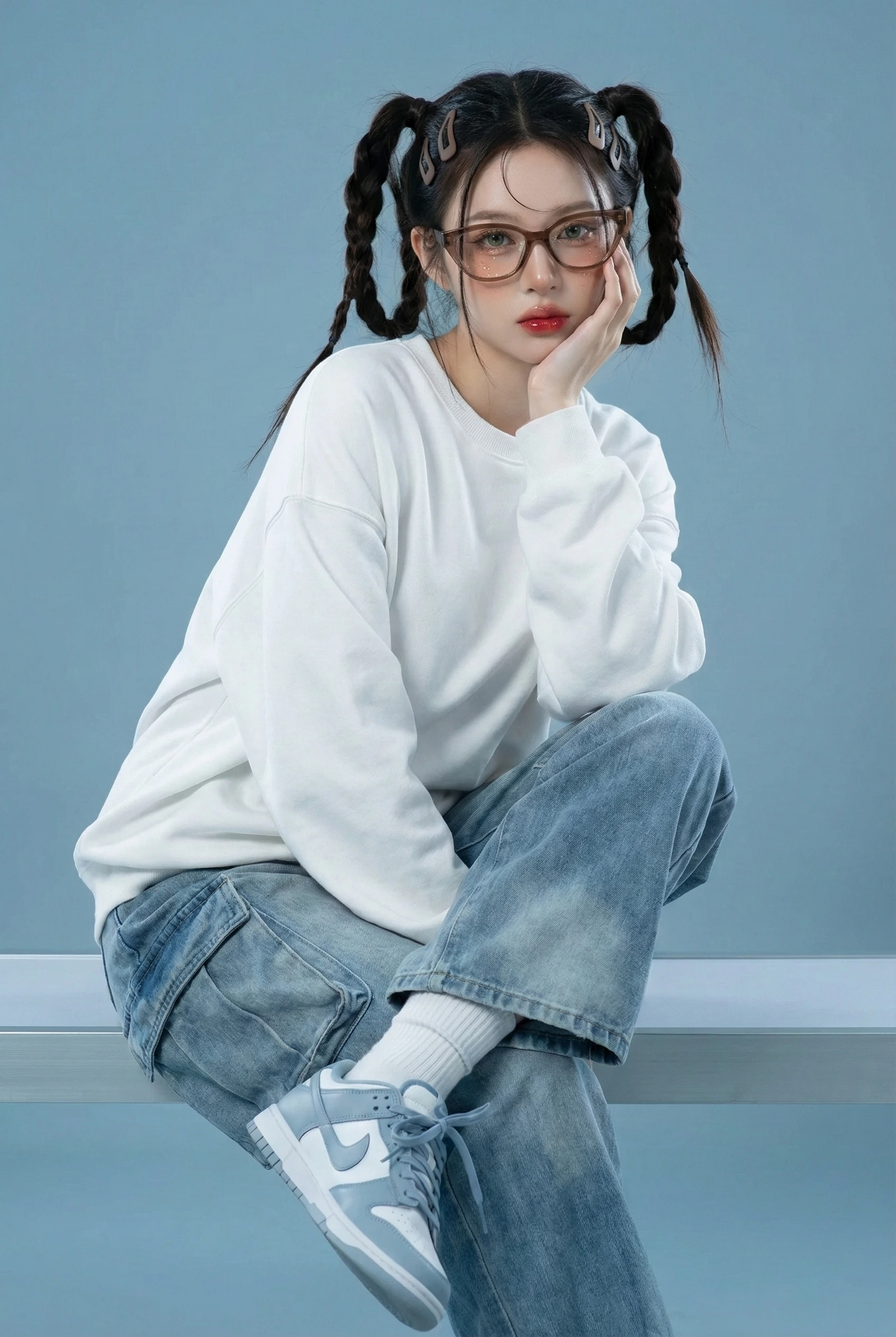 Futuristic Fashion Editorial generated example