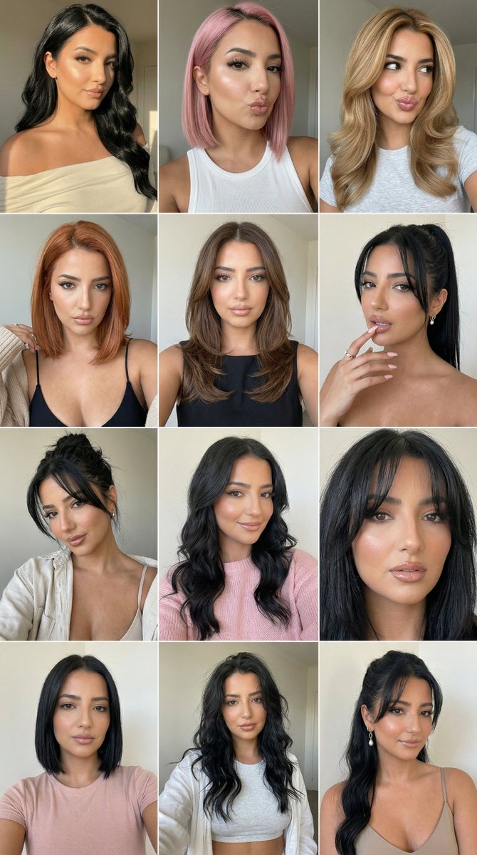 Instagram Beauty Carousel Grid generated example