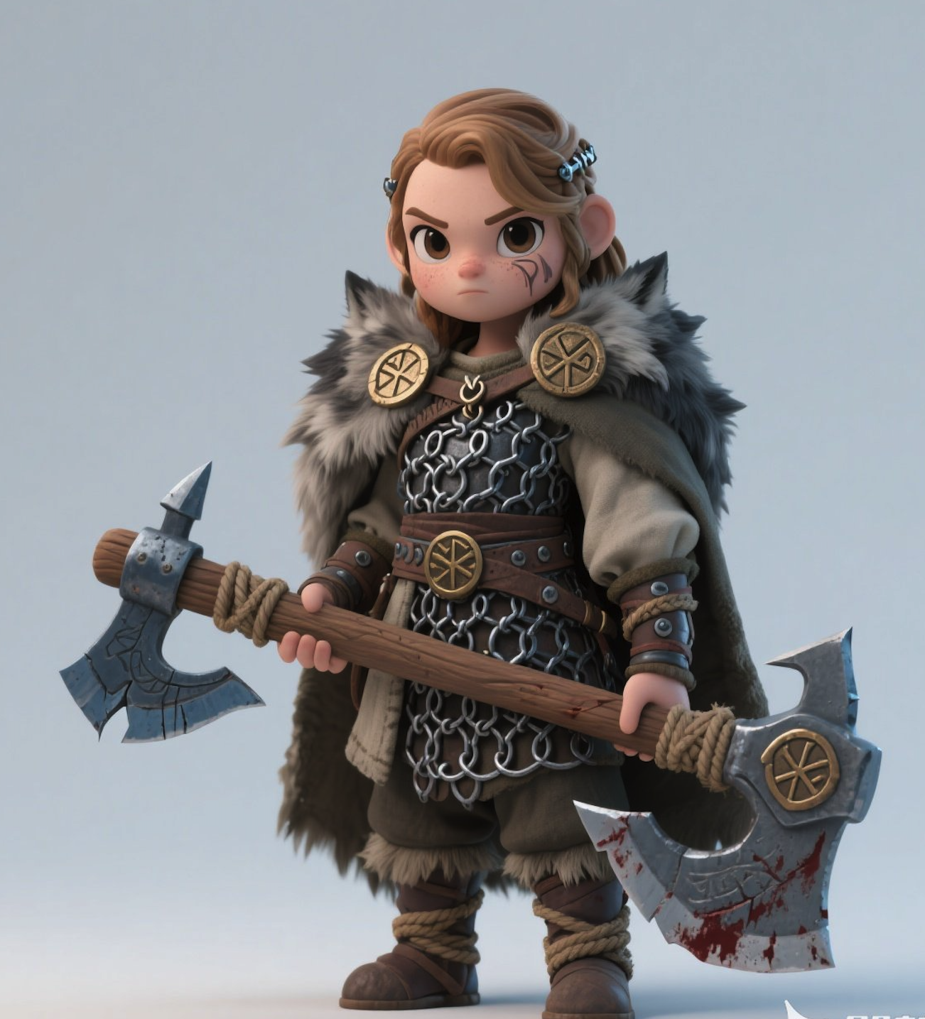 Vorschau von Female_Warrior.glb
